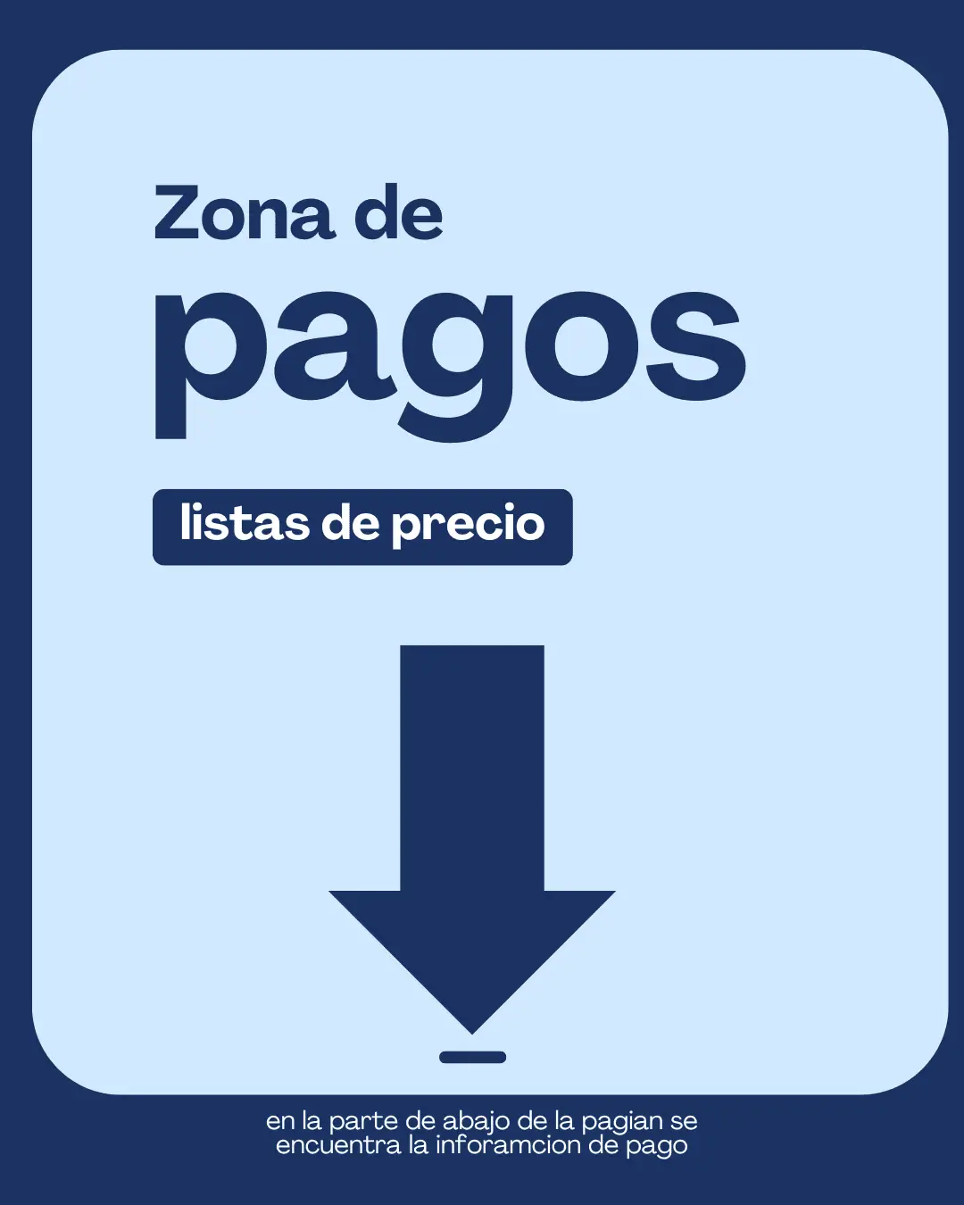 Post para instagram datos de pago moderno azul (1)