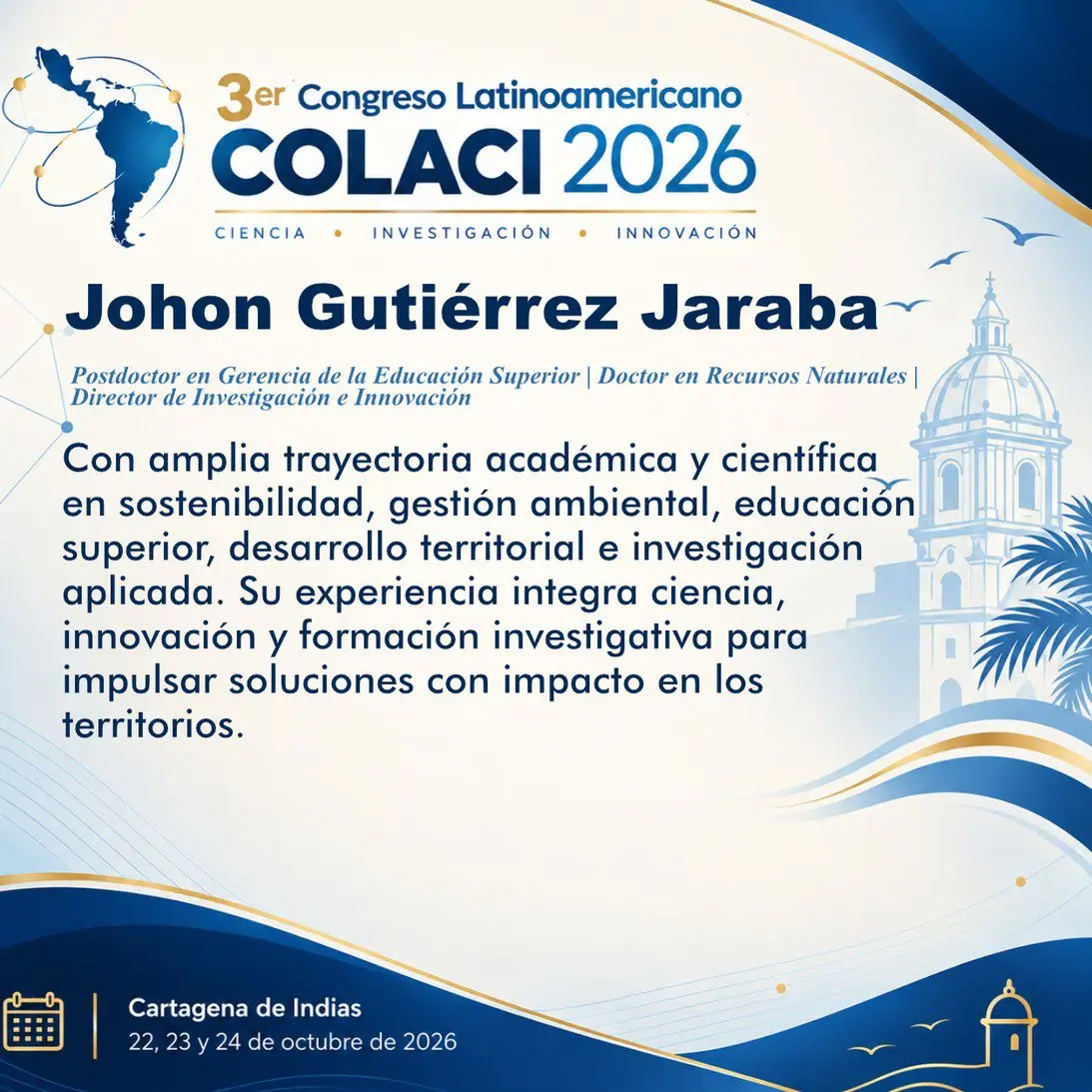 Semblanza de Johon Gutiérrez Jaraba