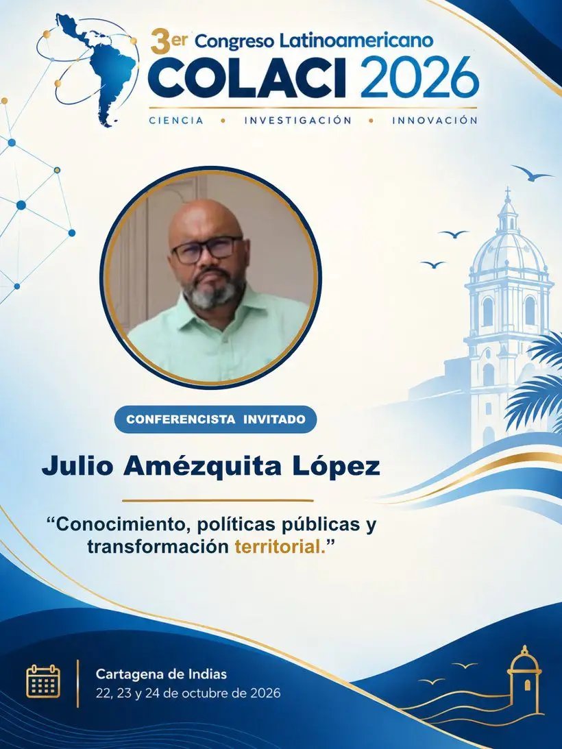 Julio Amézquita López, conferencista invitado del COLACI 2026